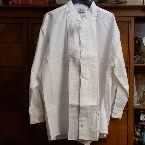 Formal Shirts Other - FORMAL WHITE LONG SLEEVE SHIRT SZ 3X L5